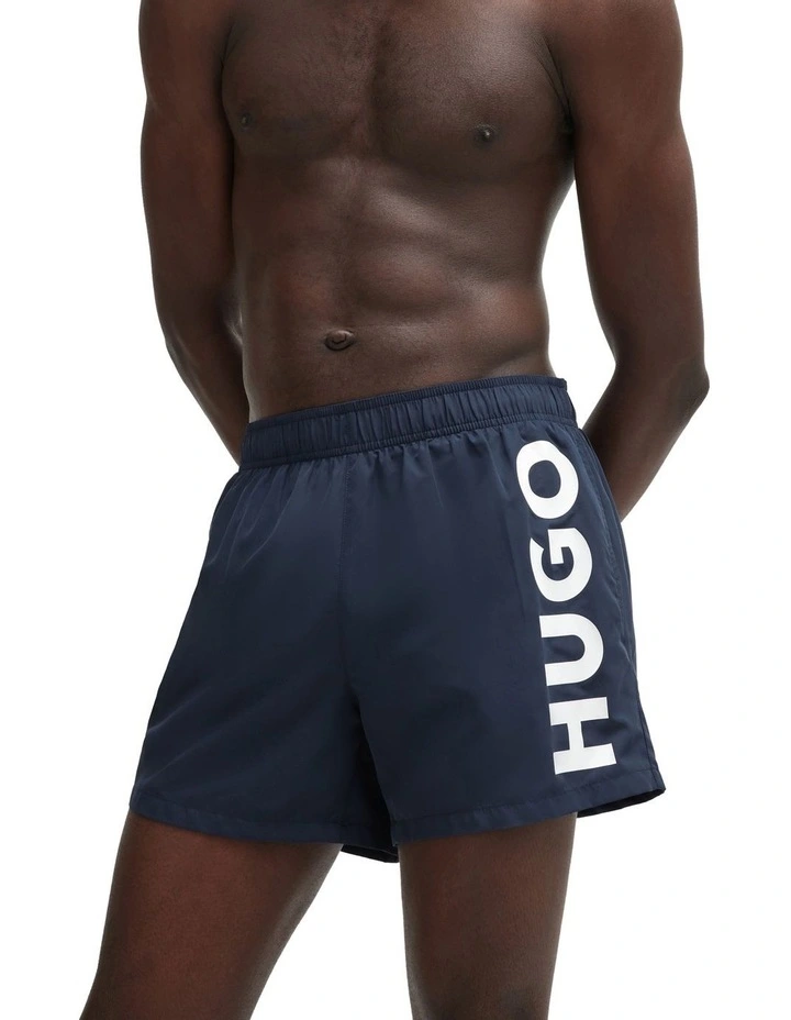 Abas Logo Swim Short in Dark Blue image 3