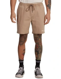 Escape Elastic Exotica Shorts in Brown