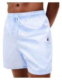 Original Drawstring Mid Length Swim Shorts in Blue