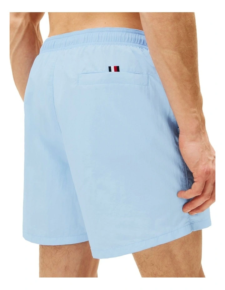 Mid Length Swim Shorts in Blue image 3