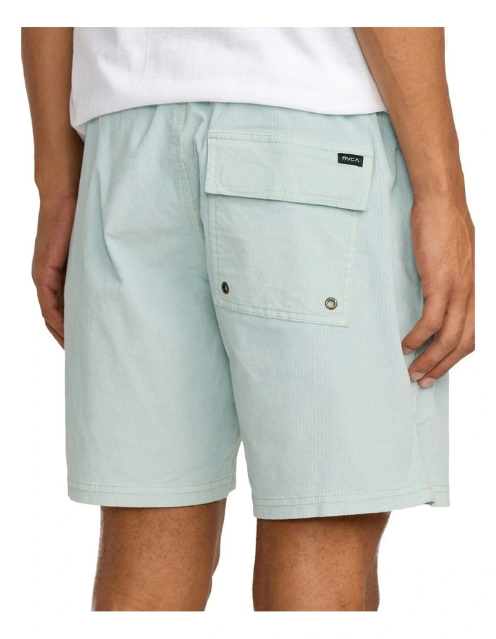 Escape Elastic Cord ShortS in Green image 4