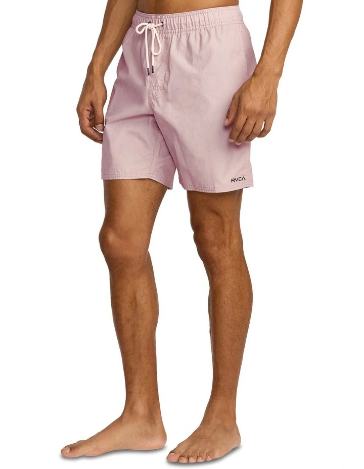 Opposites Elastic Shorts in Pale Mauve image 3