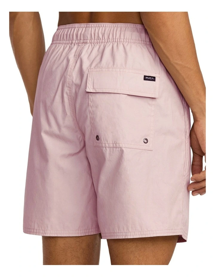 Opposites Elastic Shorts in Pale Mauve image 4