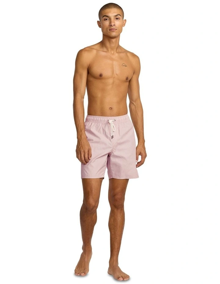 Opposites Elastic Shorts in Pale Mauve image 5
