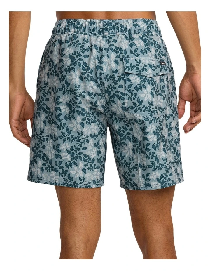 Va Elastic Shorts in Blue image 2