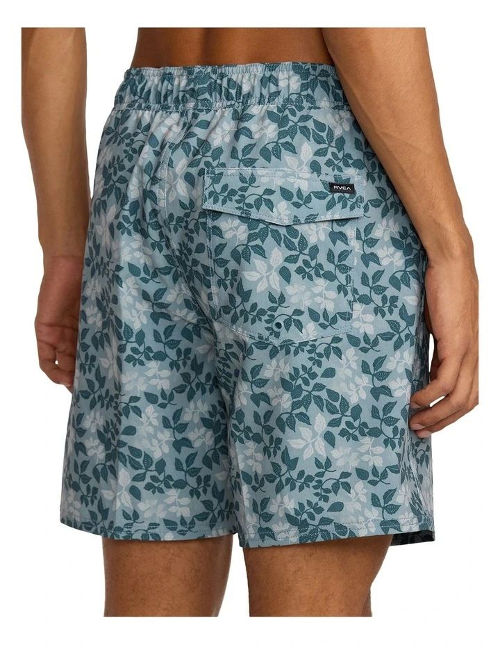 Va Elastic Shorts in Blue image 4