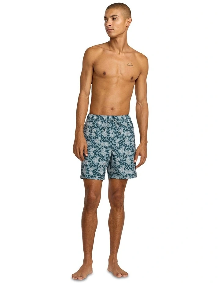 Va Elastic Shorts in Blue image 5