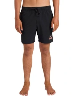 Eagle 17 Inch Boardshorts in Black