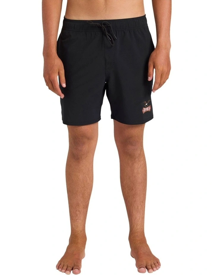 Eagle 17 Inch Boardshorts in Black image 1