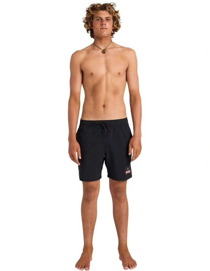 Eagle 17 Inch Boardshorts in Black image 5