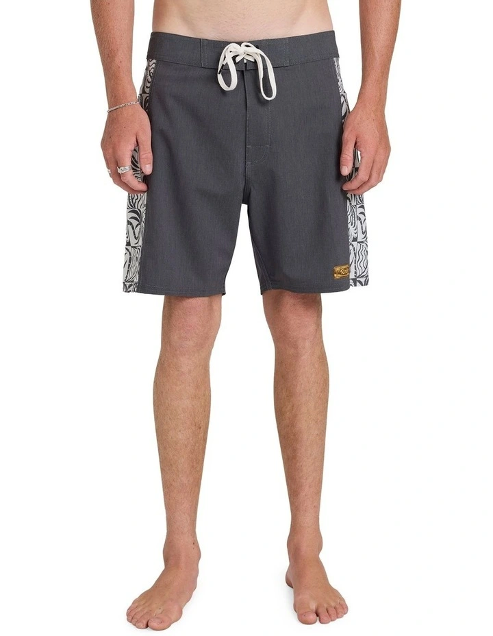Exotica 17 Inch Boardshorts in Black image 1