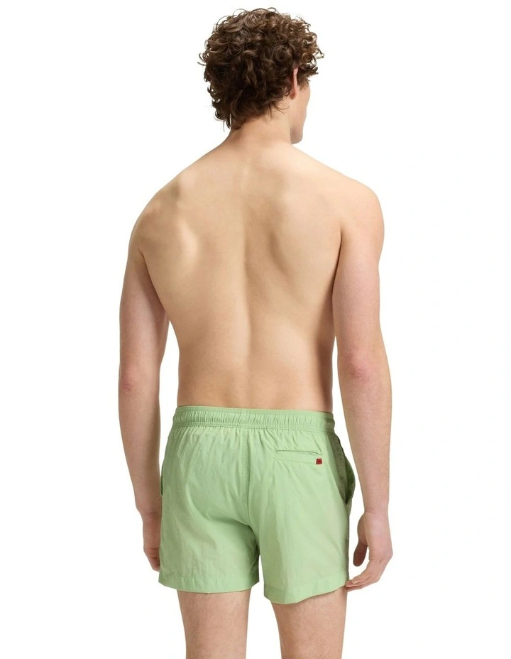 Dominica Swimshort in Open Green image 2