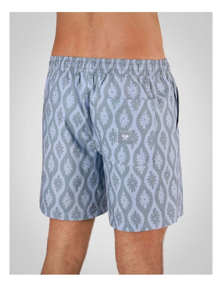 Daisy Chain Shorts In Navy image 2