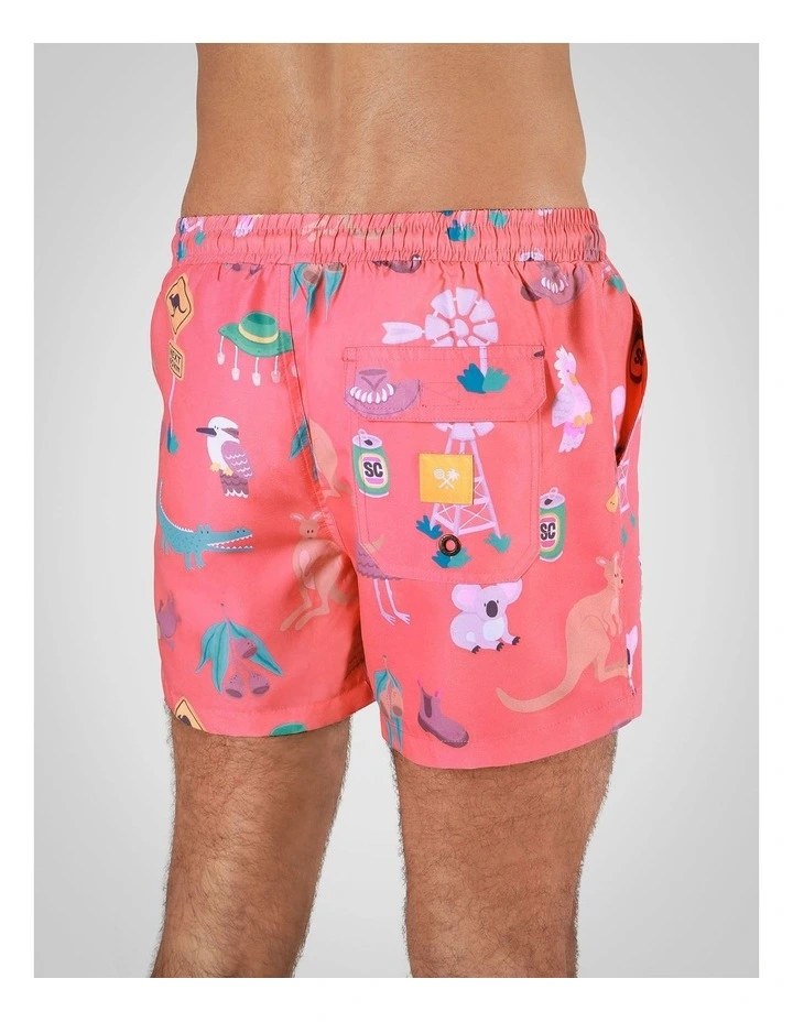 Outback Jack 5 Eco Short in Red image 3