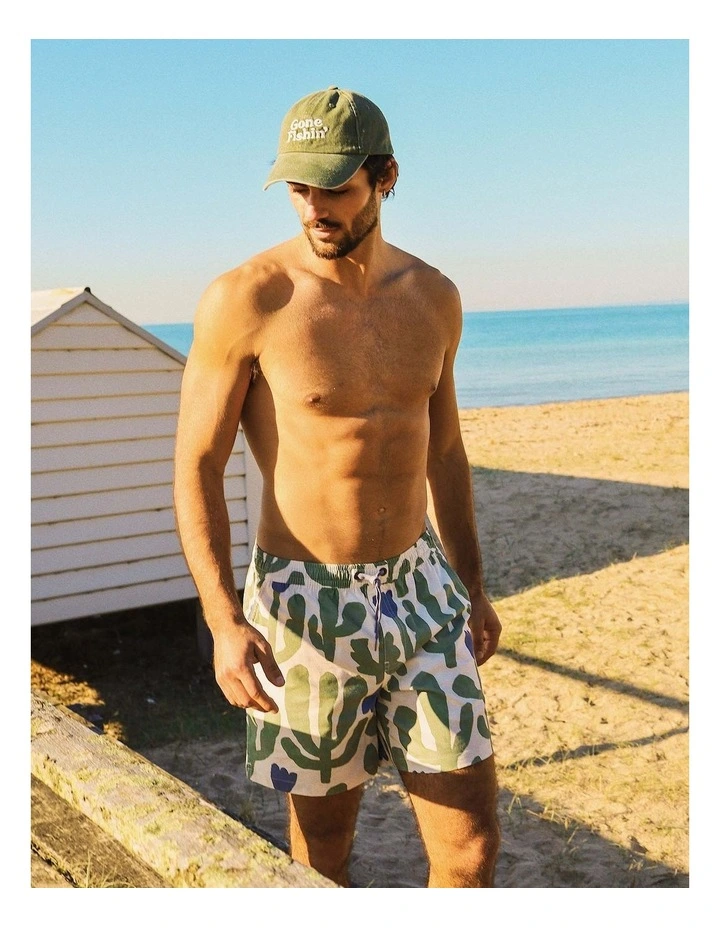 Pablo Prickles Shorts in Ecru image 6