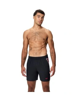 Xpress Lite Panel 16 Watershort in Black