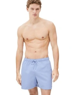 Medium Tape Swim Shorts in Blue
