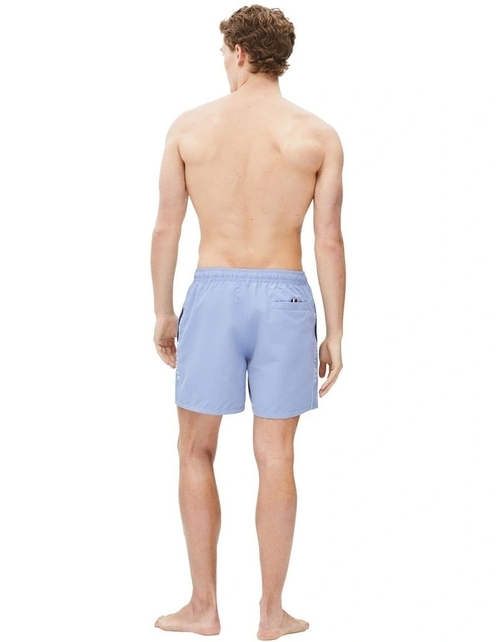 Medium Tape Swim Shorts in Blue image 2