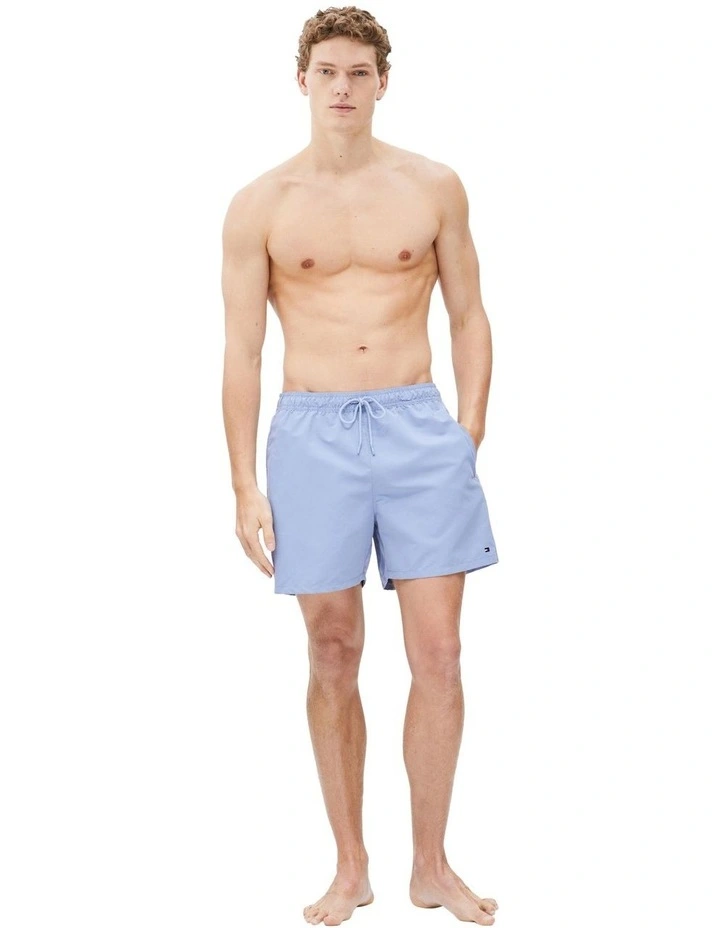 Medium Tape Swim Shorts in Blue image 4