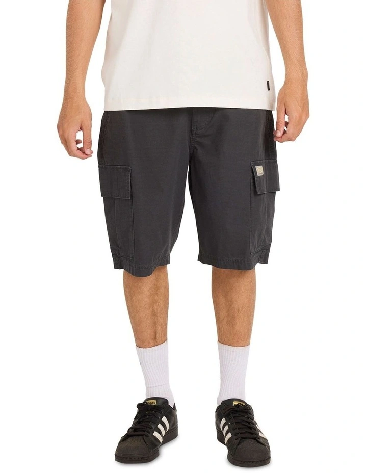 Dayshift Cargo Shorts in Black image 1