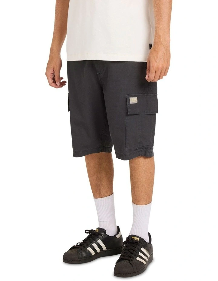 Dayshift Cargo Shorts in Black image 3