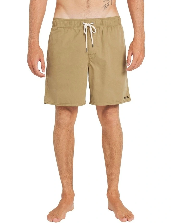 Opposites Elastic 2 17 Inch Hybrid Shorts in Brown image 1