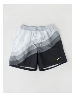 Air Max Colourblock 7 Volley Short in Black