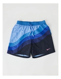 Air Max Colourblock 7 Volley Short in Blue