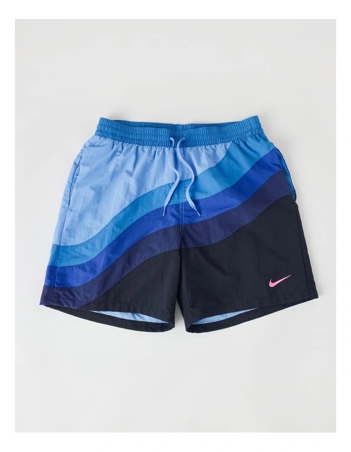 Air Max Colourblock 7 Volley Short in Blue image 1