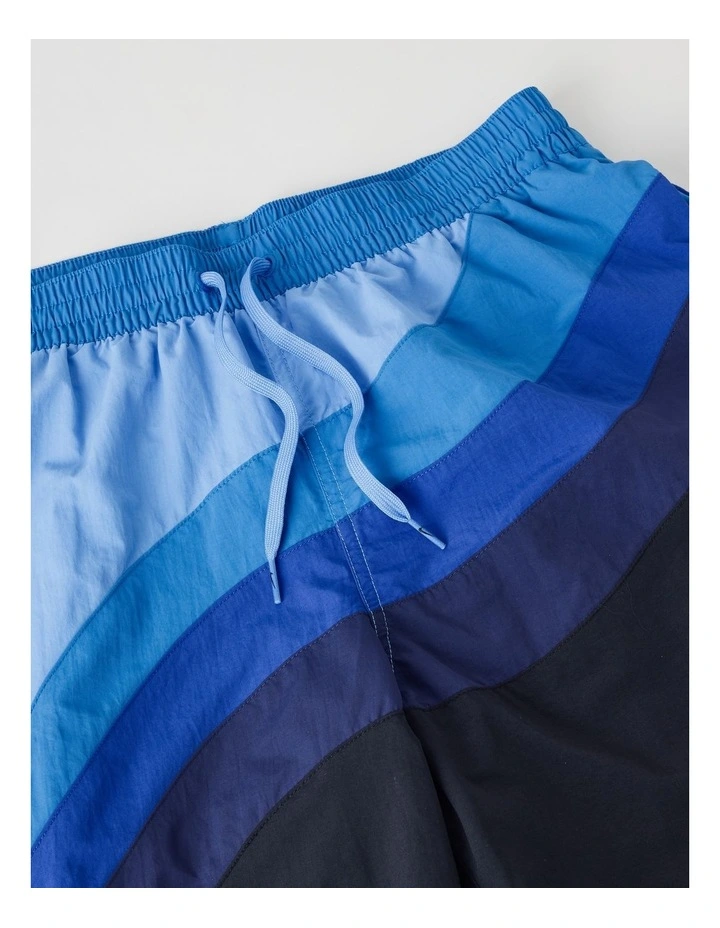 Air Max Colourblock 7 Volley Short in Blue image 2