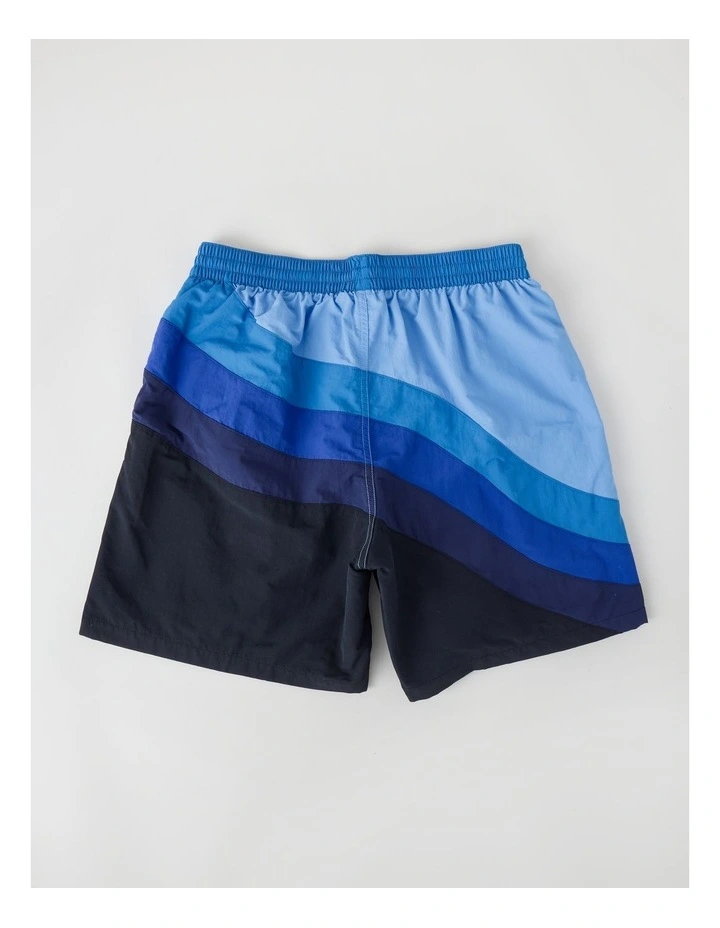 Air Max Colourblock 7 Volley Short in Blue image 3