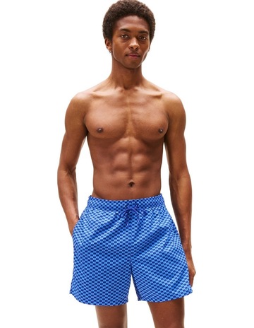 Flag Aop Wedge Blue colour