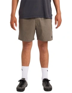 Escape 17 Inch Elastic Waist Shorts