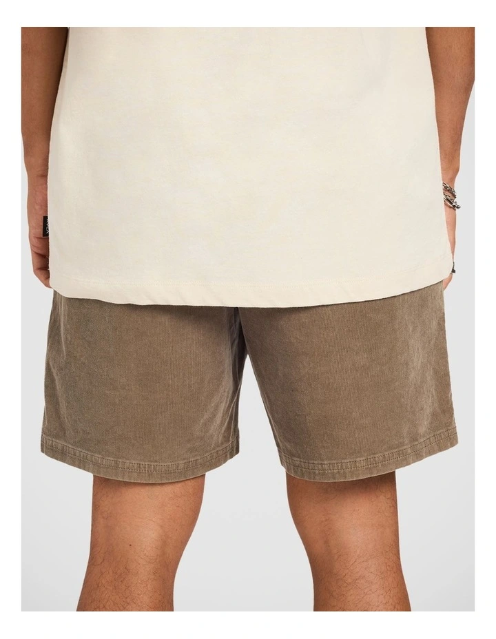 Escape Cord 17 Inch Elastic Waist Shorts image 2
