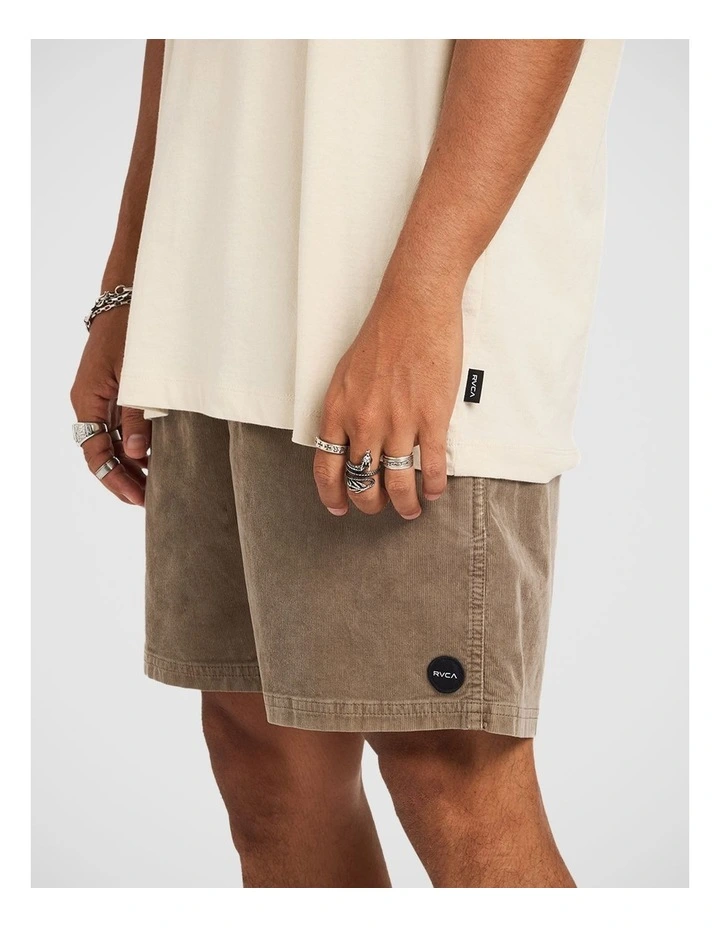 Escape Cord 17 Inch Elastic Waist Shorts image 3