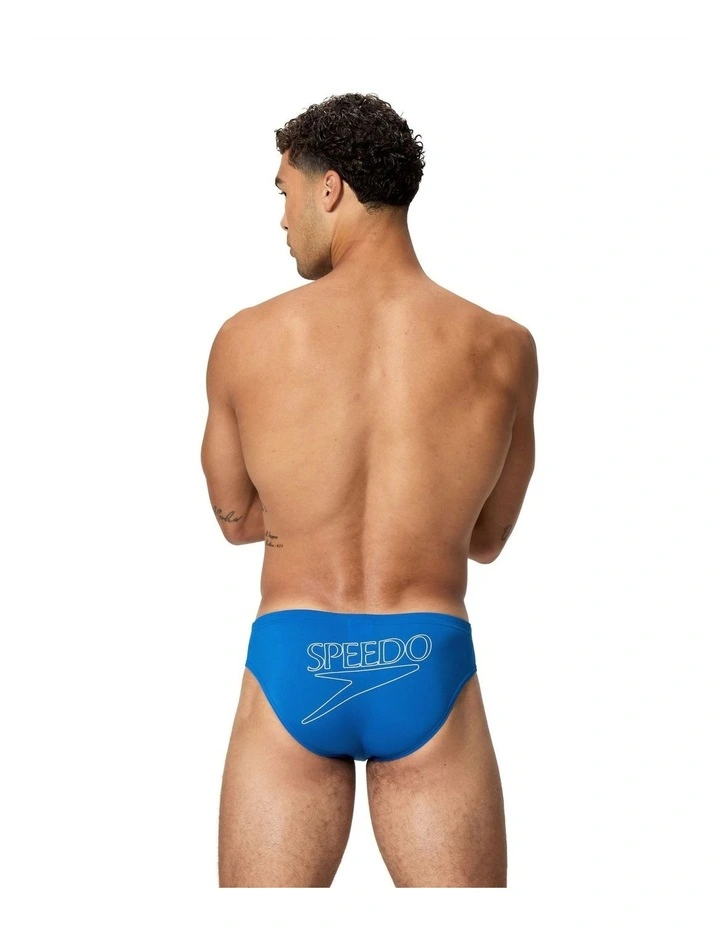 Classic Logo Brief in Blue image 3