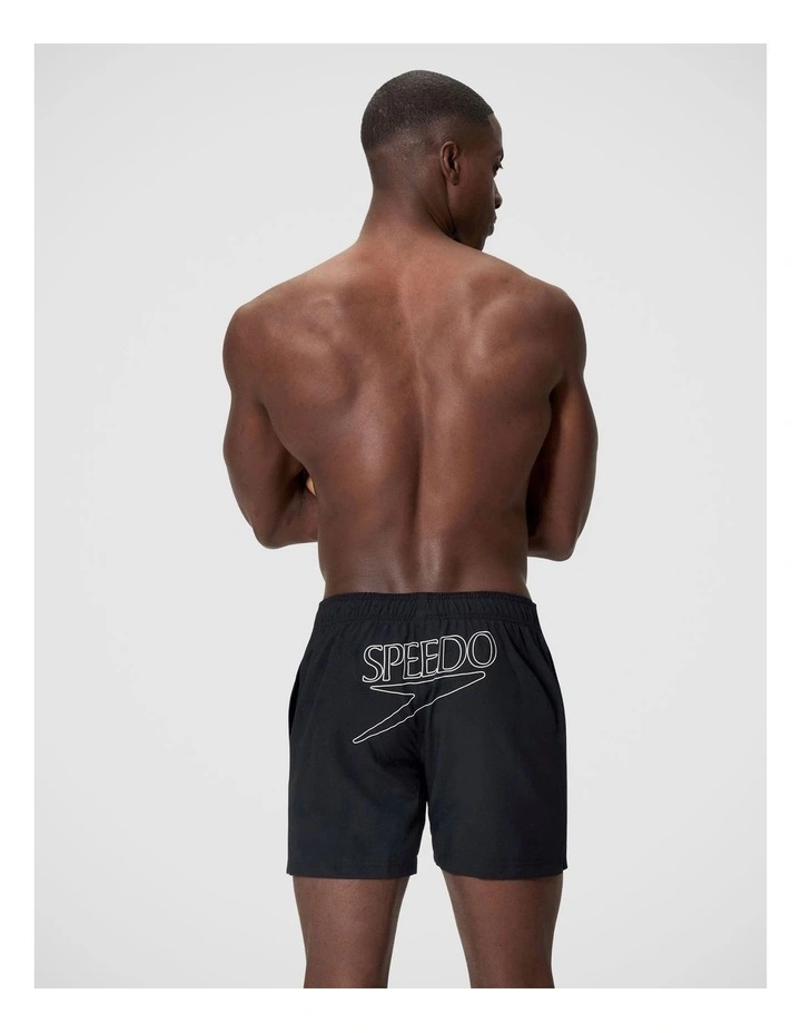 Mens Classic Logo Volley 16 in Black image 2