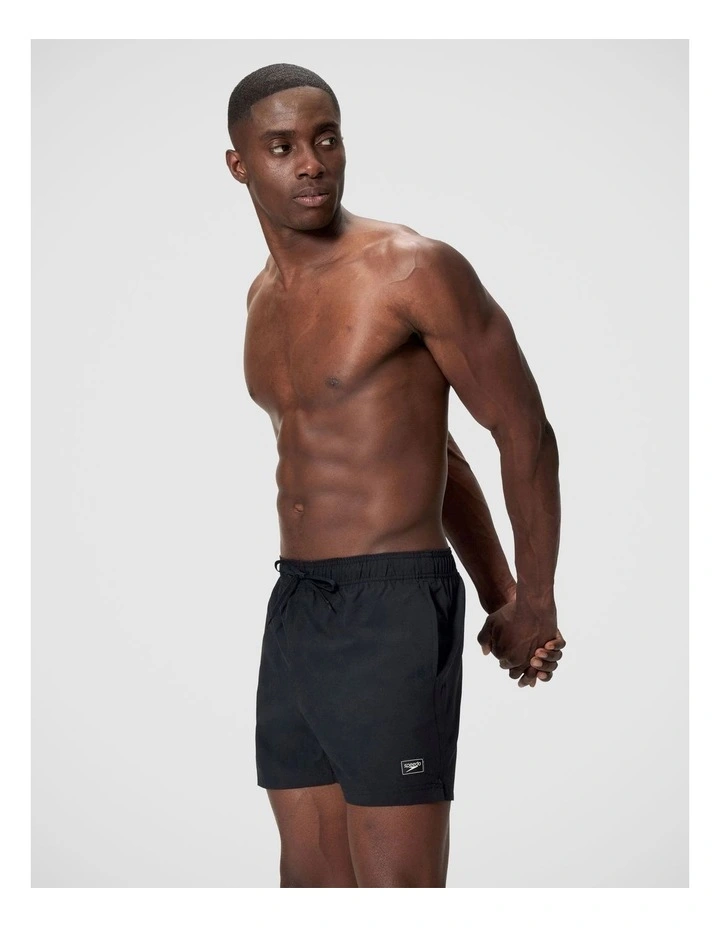 Mens Classic Logo Volley 16 in Black image 3
