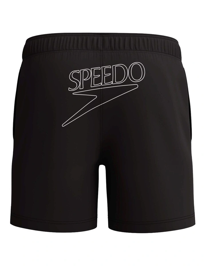 Mens Classic Logo Volley 16 in Black image 5