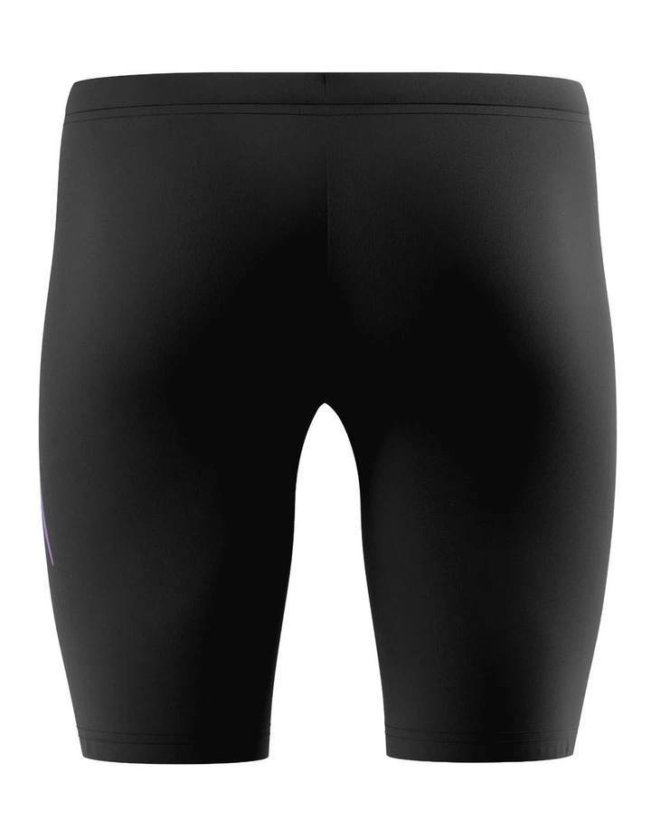 Mens Sport Logo Jammer in Black image 4