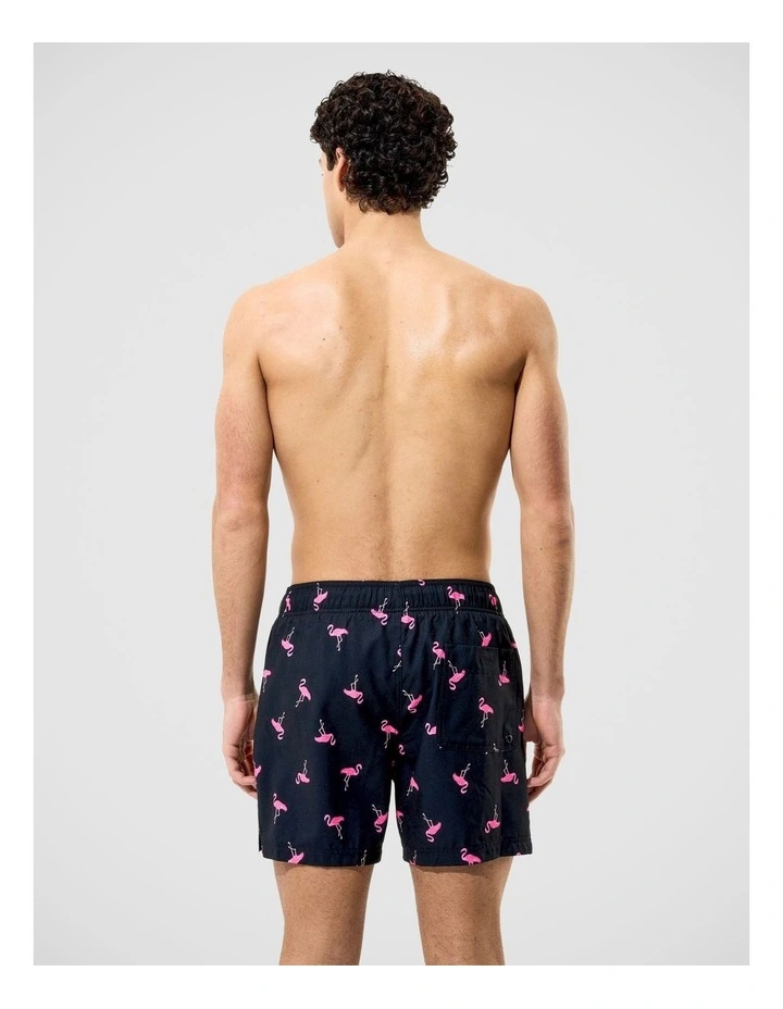 Mens Redondo Edge Print Volley 16 in Black image 2