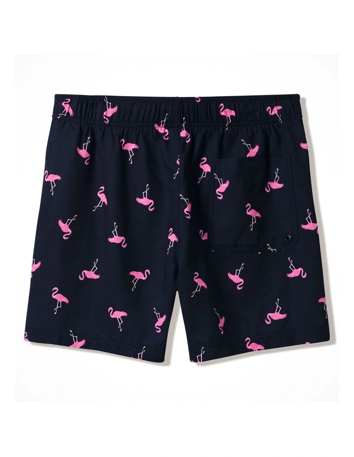 Mens Redondo Edge Print Volley 16 in Black image 5