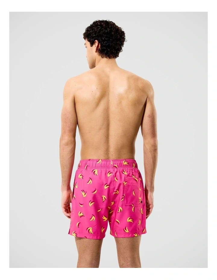 Mens Redondo Edge Print Volley 16 in Pink image 2