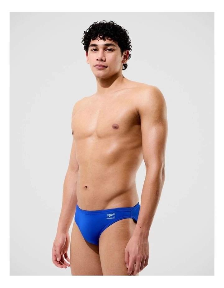 Male Solid Brief in Blue image 3