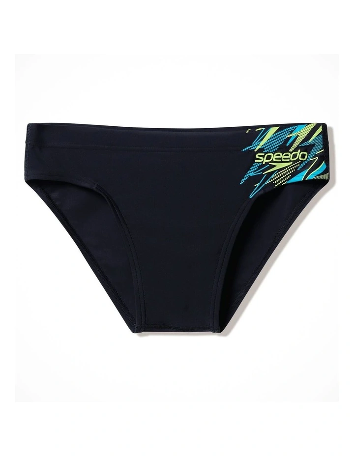 Mens Medley Logo Brief 7cm in Black image 4