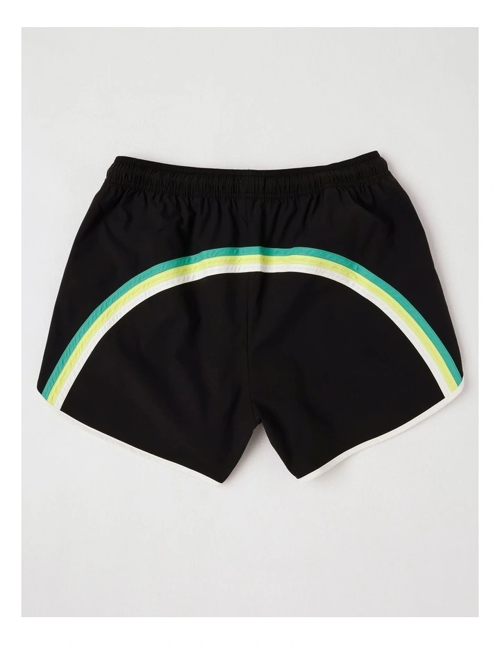 Juno Retro Short in Black image 3