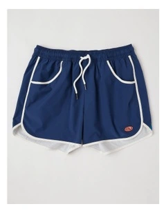 Juno Retro Short in Blue