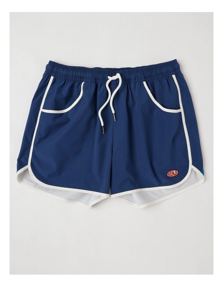 Juno Retro Short in Blue image 1