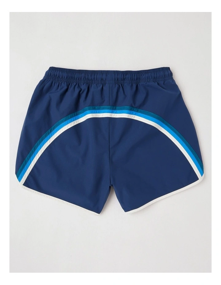 Juno Retro Short in Blue image 3