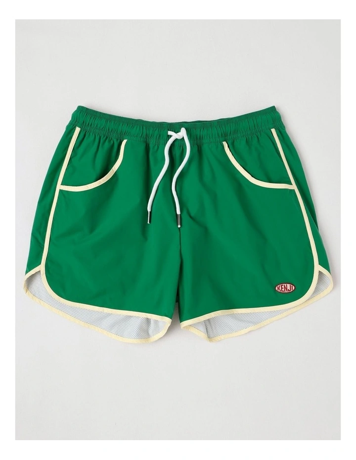 Juno Retro Short in Green image 1